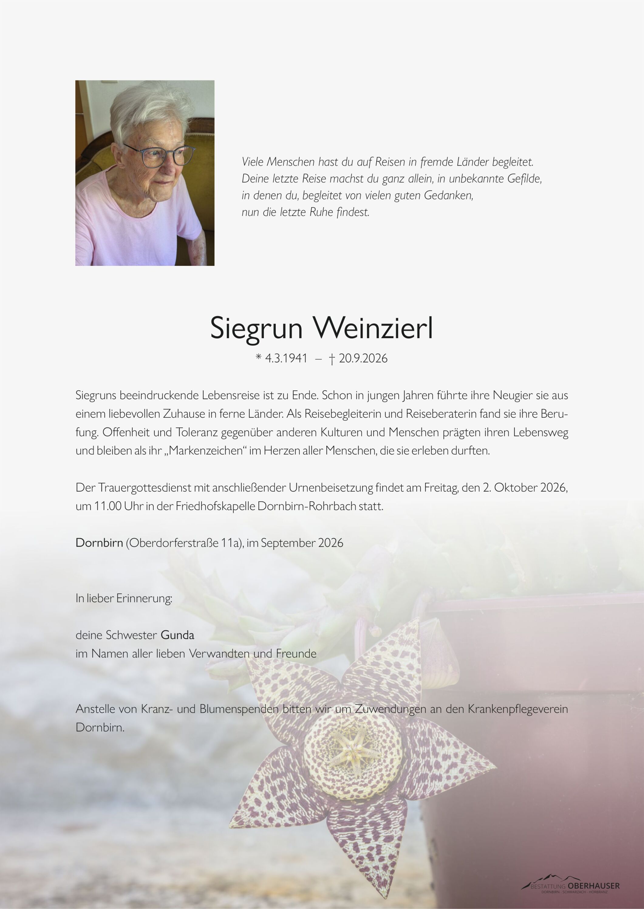 Siegrun Weinzierl